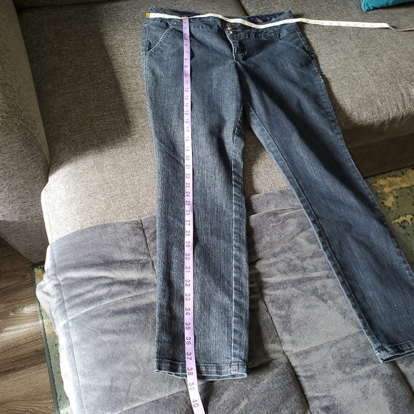 ONE5ONE size 12 dark blue wash High Rise Trouser - Picture 5 of 10